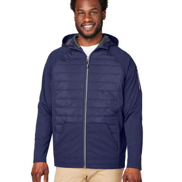 Unisex Techno Lite Hybrid Hooded Jacket Thumbnail