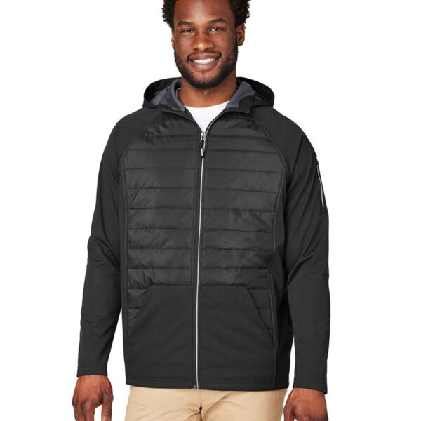 Unisex Techno Lite Hybrid Hooded Jacket Thumbnail