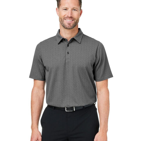 Men's Crownlux Performance® Geo Polo Thumbnail