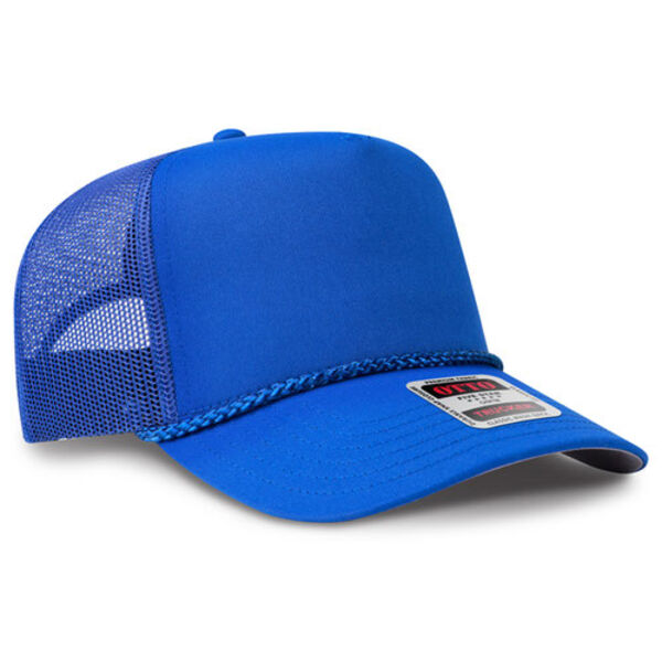 OTTO CAP® 5 Panel Mid Profile Mesh Back Trucker Hat Thumbnail