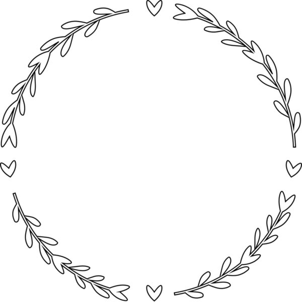 Floral Wreath Frame Thumbnail