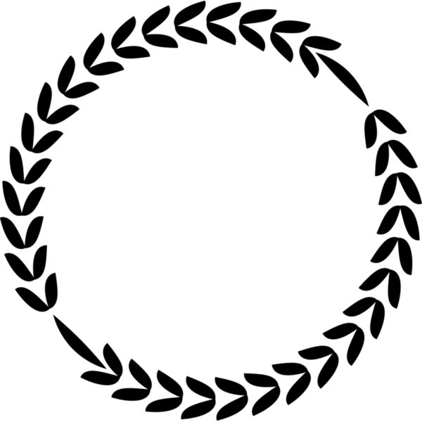 Laurel Leaf Circle Wreath Thumbnail