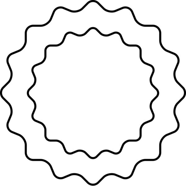 Scalloped Seal Frame Thumbnail