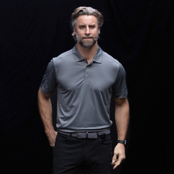 Cutter & Buck Prospect Eco Textured Stretch Recycled Mens Short Sleeve Polo Thumbnail