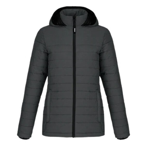 Yukon - Ladies Puffy Jacket w/ Detachable Hood Thumbnail