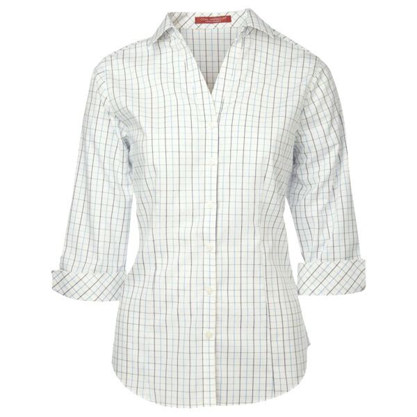 COAL HARBOUR TATTERSALL CHECK WOVEN LADIES' SHIRT Thumbnail